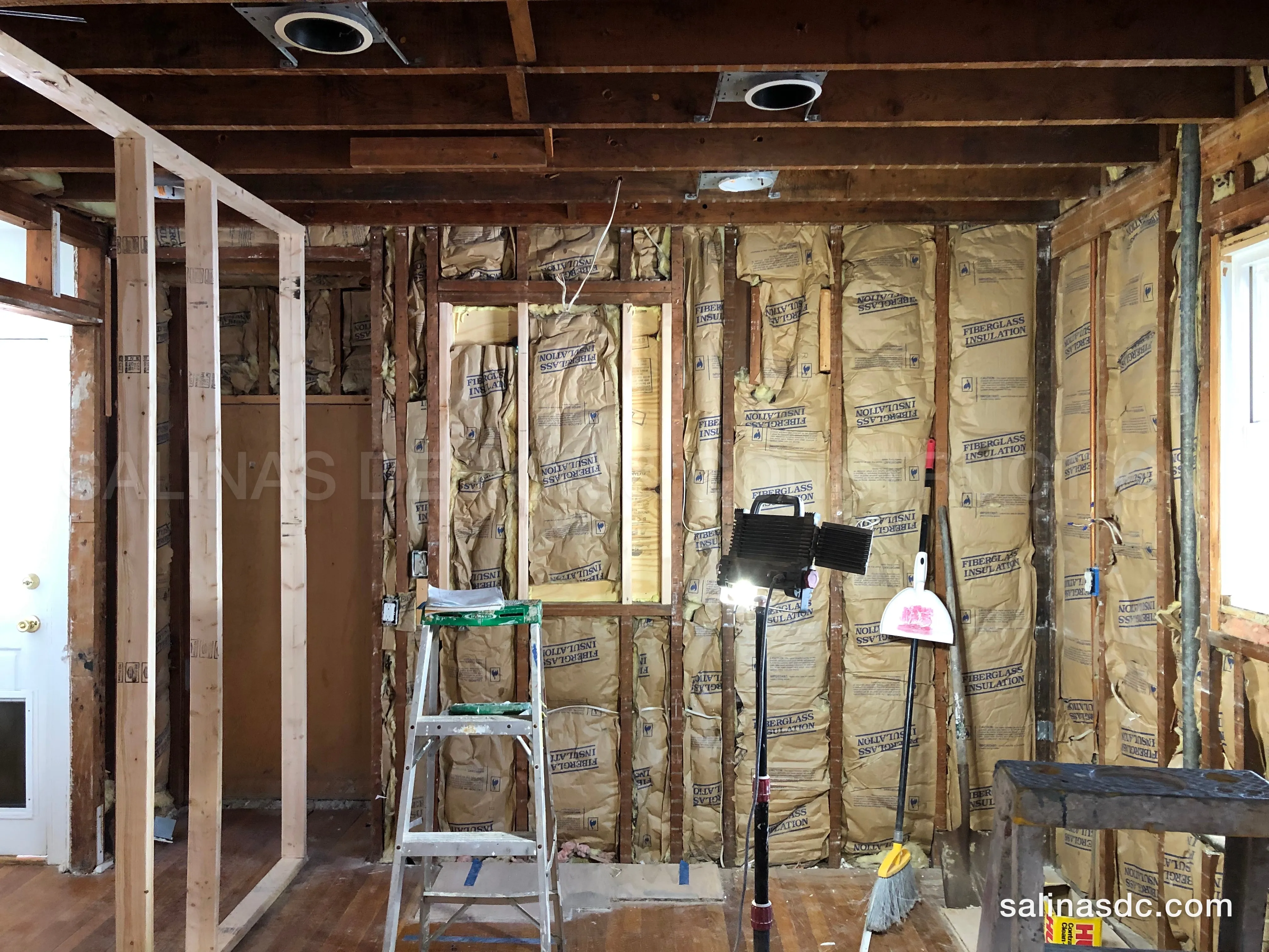 Custom cabinetry built and installed by Salinas Design and Construction in Norwalk, Connecticut. Carlin St, photo 4 of 9.