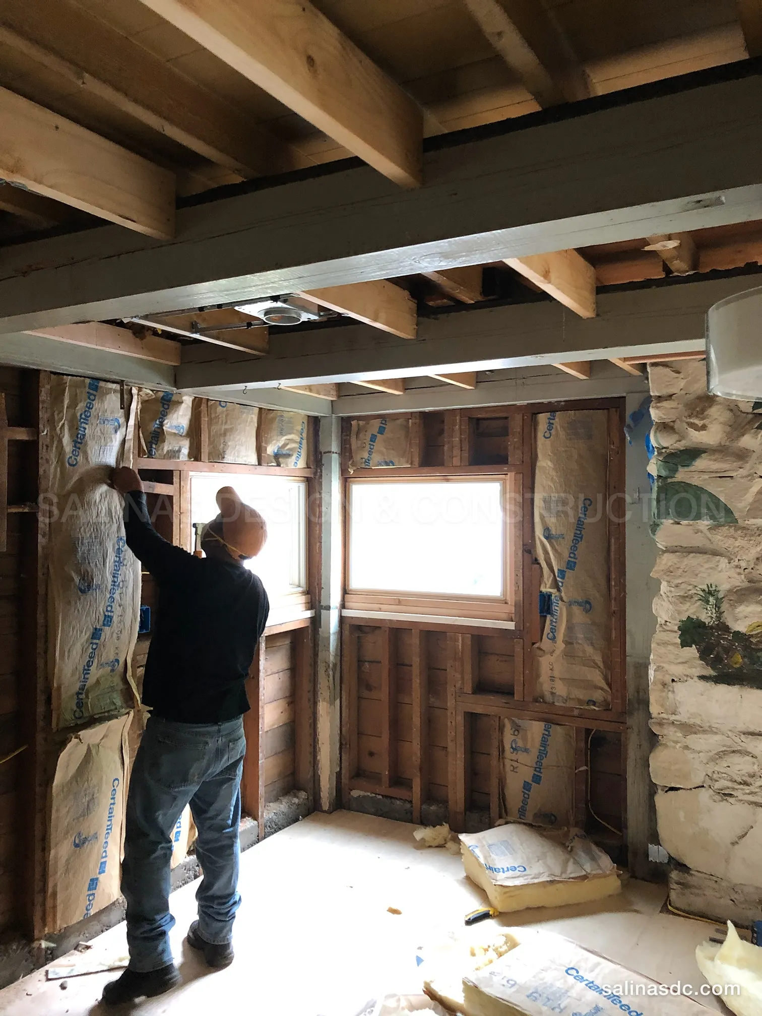 Custom cabinetry built and installed by Salinas Design and Construction in Redding, Connecticut. Wayside Ln, photo 4 of 10.