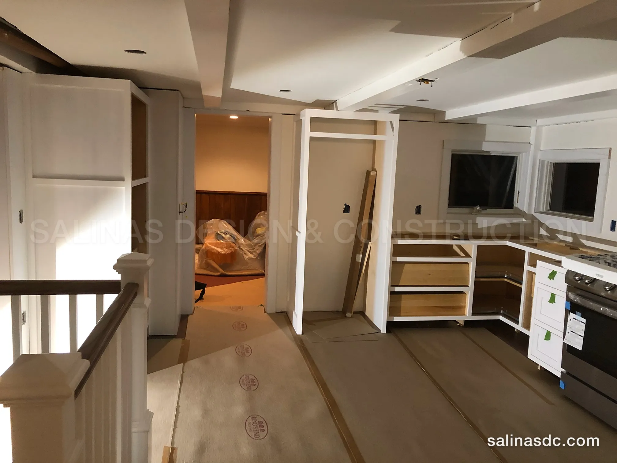 Custom cabinetry built and installed by Salinas Design and Construction in Redding, Connecticut. Wayside Ln, photo 6 of 10.