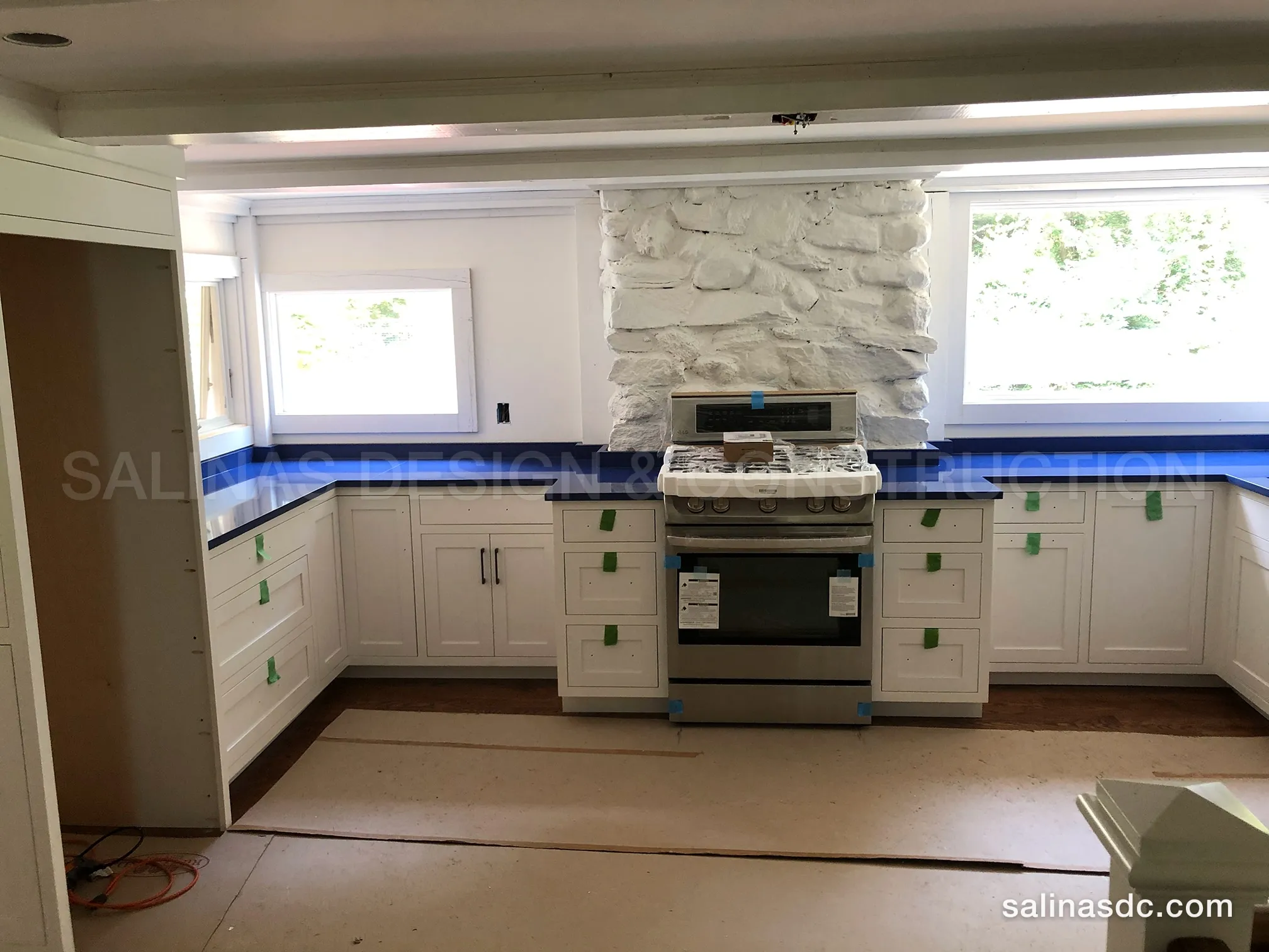 Custom cabinetry built and installed by Salinas Design and Construction in Redding, Connecticut. Wayside Ln, photo 8 of 10.