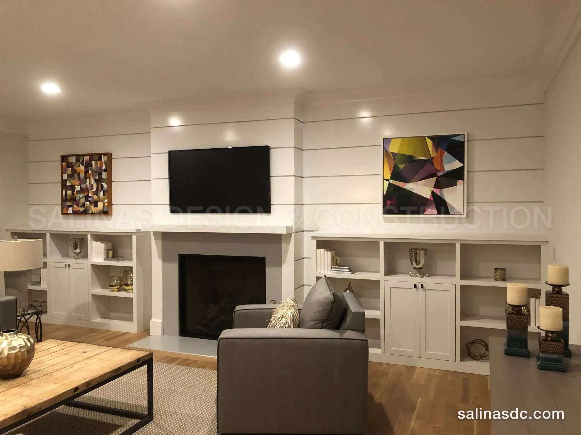 Custom cabinetry built and installed by Salinas Design and Construction in Westport, Connecticut. Eno Ln, photo 10 of 11.
