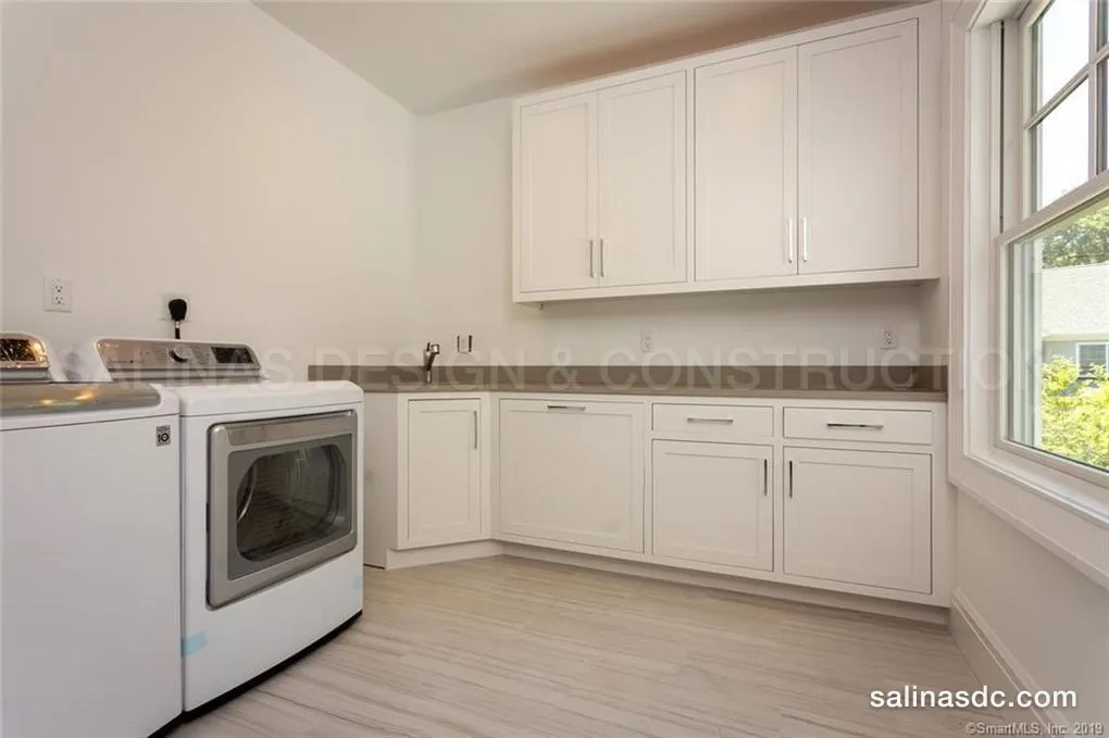 Custom cabinetry built and installed by Salinas Design and Construction in Westport, Connecticut. Eno Ln II, photo 16 of 18.