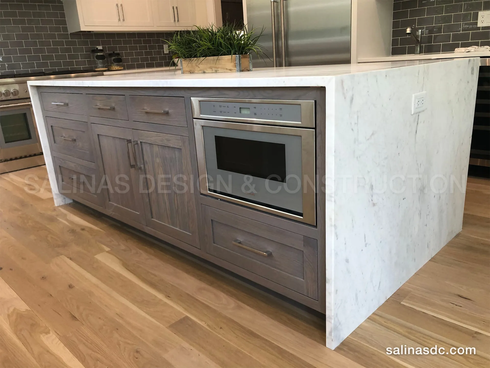 Custom cabinetry built and installed by Salinas Design and Construction in Westport, Connecticut. Eno Ln II, photo 7 of 18.