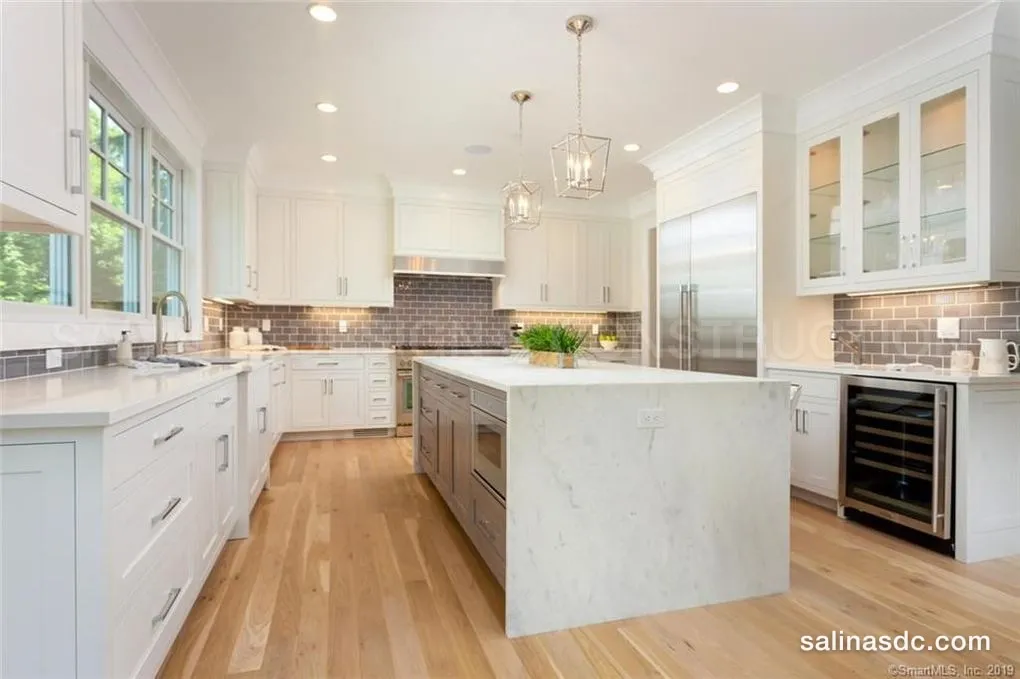 Custom cabinetry built and installed by Salinas Design and Construction in Westport, Connecticut. Eno Ln II, photo 12 of 18.