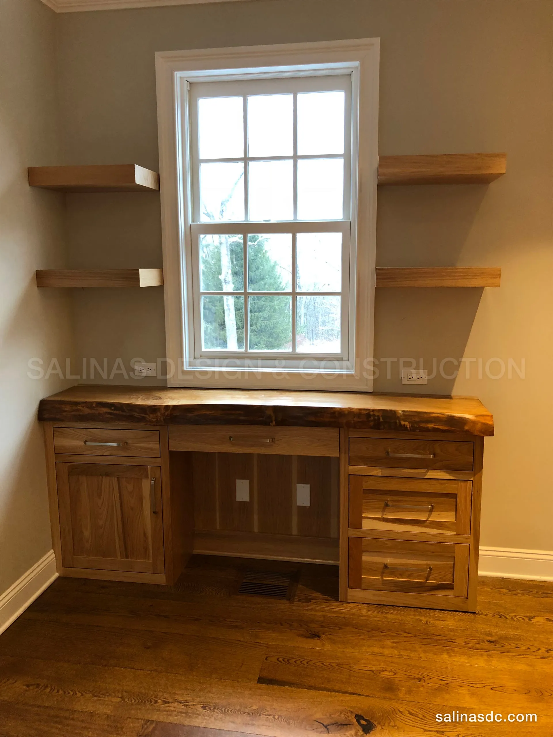 Custom cabinetry built and installed by Salinas Design and Construction in Southbury, Connecticut. Southford Rd, photo 9 of 10.