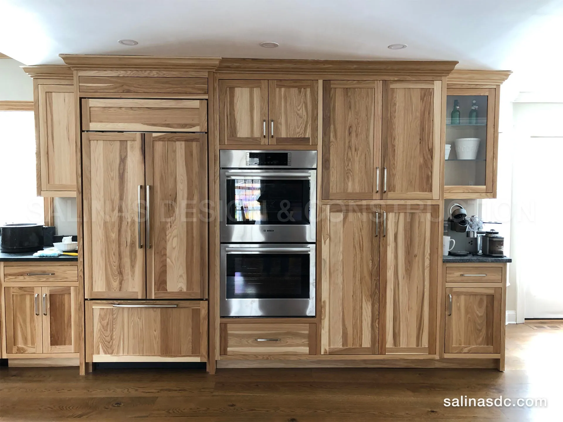 Custom cabinetry built and installed by Salinas Design and Construction in Southbury, Connecticut. Southford Rd, photo 4 of 10.