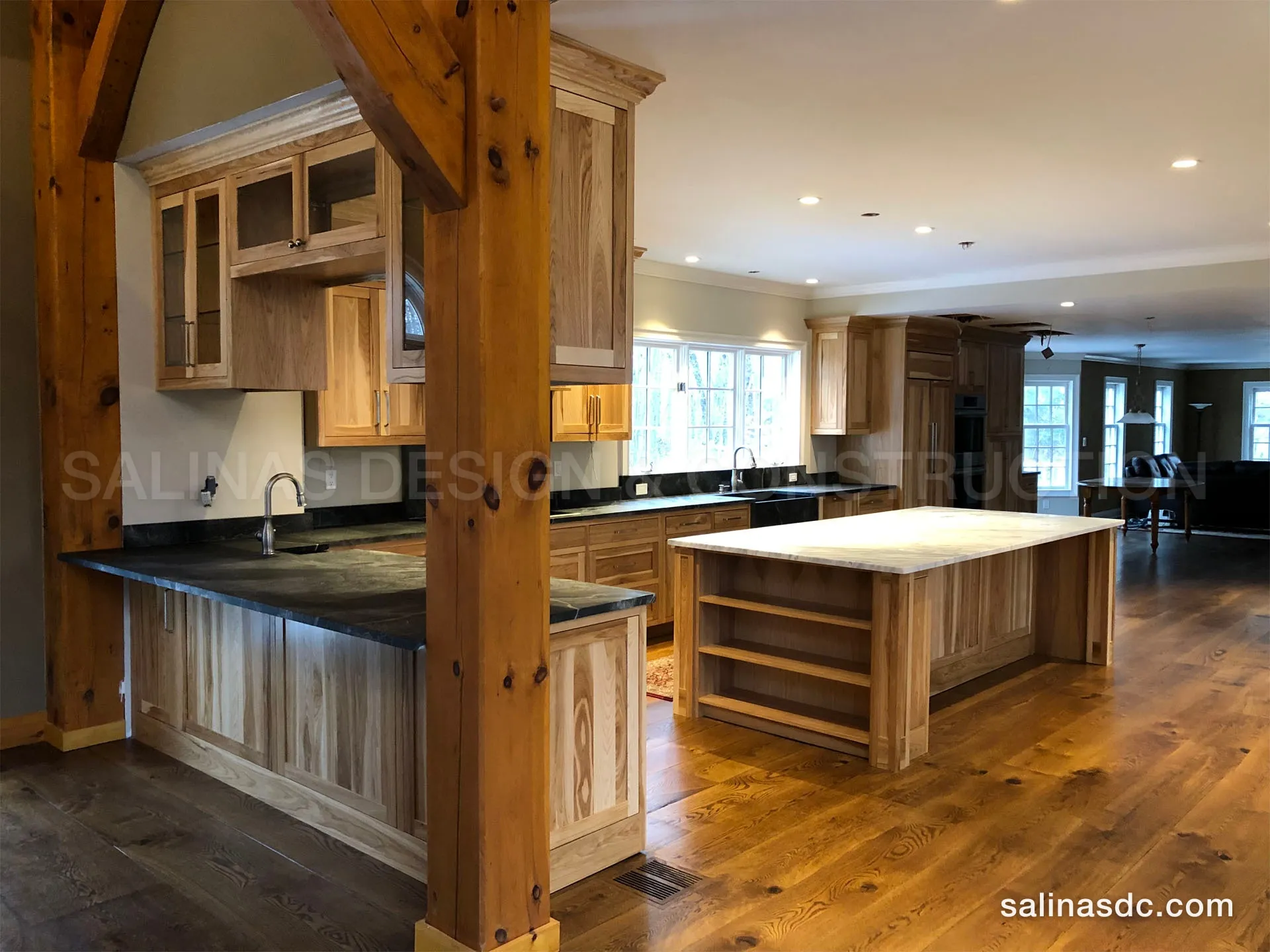 Custom cabinetry built and installed by Salinas Design and Construction in Southbury, Connecticut. Southford Rd, photo 5 of 10.