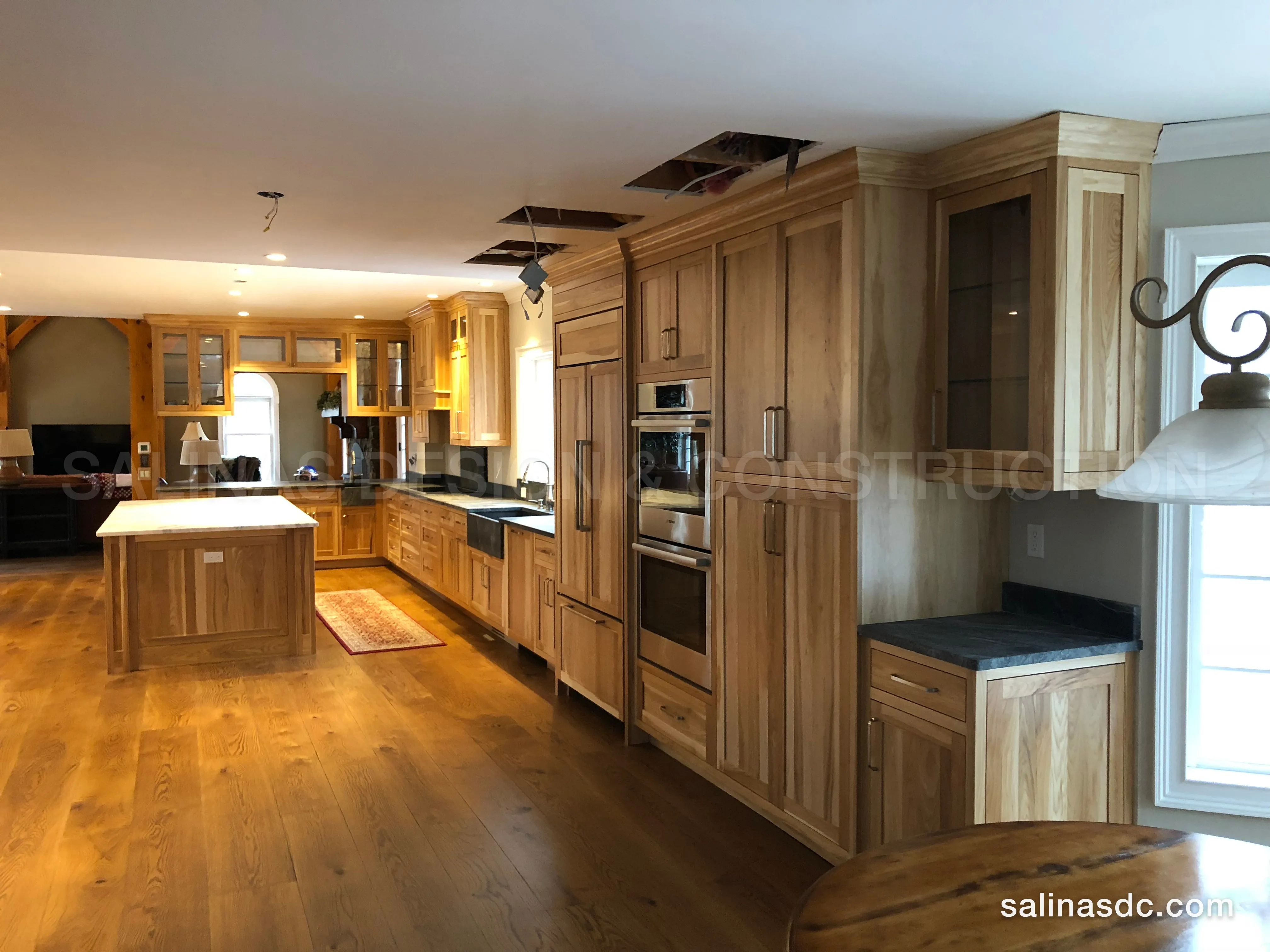 Custom cabinetry built and installed by Salinas Design and Construction in Southbury, Connecticut. Southford Rd, photo 6 of 10.