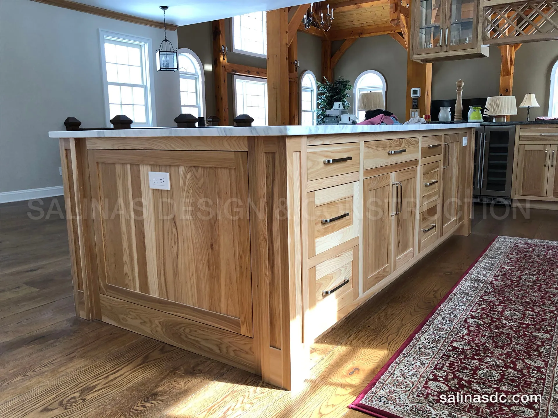 Custom cabinetry built and installed by Salinas Design and Construction in Southbury, Connecticut. Southford Rd, photo 7 of 10.